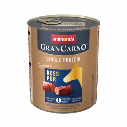 animonda GranCarno 82434, Adulte, Toutes races, Cheval, 800 g, Sans sucre, Sans soja