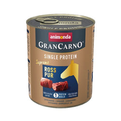 animonda GranCarno 82434 pâtée pour chien Cheval Adulte 800 g