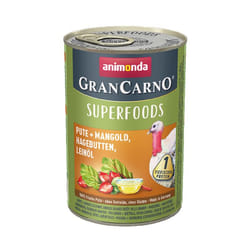 animonda GranCarno 82438 pâtée pour chien Cynorrhodon, Turquie Adulte 400 g