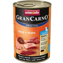 animonda GranCarno Original Bœuf, Poulet Junior 400 g