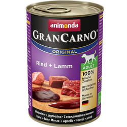 animonda GranCarno Original Bœuf, Agneau Adulte 400 g