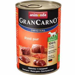 animonda GranCarno Original, Adulte, Bœuf, 400 g, Sans sucre, Sans soja