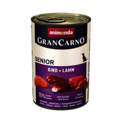 animonda GranCarno 82737 pâtée pour chien Bœuf, Agneau Adulte 400 g