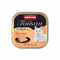 animonda Vom Feinsten 83048, Adulte, Toutes races, Saumon, Turquie, 100 g, Sans grain, Sans soja