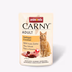 animonda Carny 83084, Adulte, Toutes races, Volaille, 85 g, Sans grain, Sans soja
