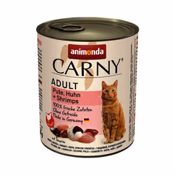 animonda Carny 4017721837286, Adulte, Crevettes, Poulet, Dinde, 800 g