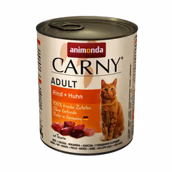 animonda Carny 4017721837293, Adulte, Toutes races, Bœuf, Poulet, 800 g