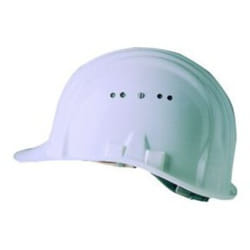 Casque de chantier 80/4, en 397, blanc