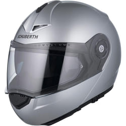 Schuberth C3 Pro Silver Casque, argent, taille S pour Hommes