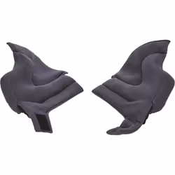 Schuberth C3 Pro Coussinets de joue, noir, taille 50 51 pour Hommes