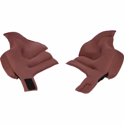 Schuberth C3 Pro Coussinets de joue pour dames, rouge, taille 52 53 pour Femmes