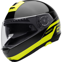 Schuberth C4 Pulse Casque, noir-jaune, taille XS pour Hommes