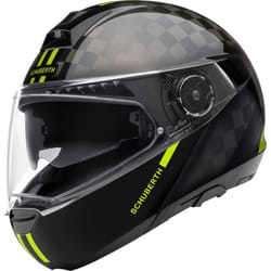 Schuberth C4 Pro Carbon Fusion Casque, noir-jaune, taille 53 pour Hommes