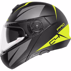 Schuberth C4 Pro Merak Casque, jaune, taille S pour Hommes