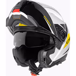 Schuberth C5 Eclipse Casque, jaune, taille XL pour Hommes