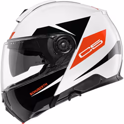 Schuberth C5 Eclipse Casque, rouge, taille 53 pour Hommes