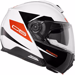 Schuberth C5 Eclipse Casque, rouge, taille XL pour Hommes