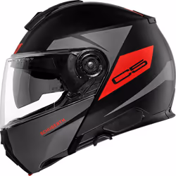 Schuberth C5 Eclipse Casque, noir-gris, taille 2XL pour Hommes
