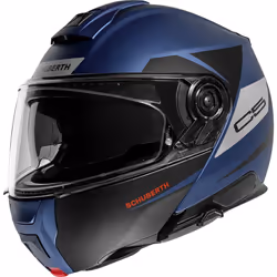 Schuberth C5 Eclipse Casque, bleu, taille 53 pour Hommes