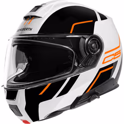 Schuberth C5 Master Casque, orange, taille 2XL pour Hommes
