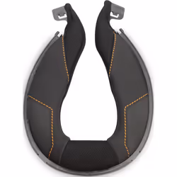 Schuberth C5 / E2 Coussinet de cou, noir, taille S M L 55 57 59 pour Hommes