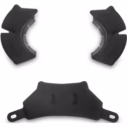 Schuberth C5 / E2 Coussinet central pour têtes rondes, noir, taille XL pour Hommes