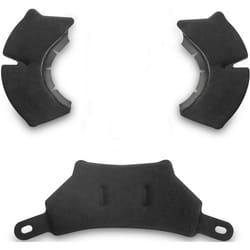 Schuberth C5 / E2 Coussinet central pour têtes rondes, noir, taille XL pour Hommes