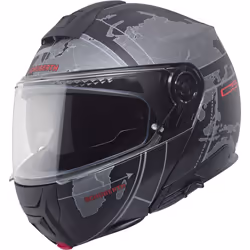 Schuberth C5 Globe Casque, noir-gris, taille S pour Hommes