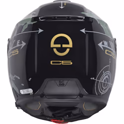 Schuberth C5 Globe Casque, noir-vert, taille M pour Hommes - Vue supplémentaire 5