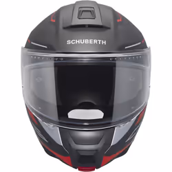 Schuberth C5 Omega Casque, noir-gris-rouge, taille M pour Hommes - Vue supplémentaire 8