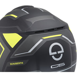 Schuberth C5 Omega Casque, noir-jaune, taille S pour Hommes