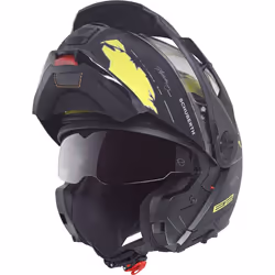 Schuberth E2 Atlas Casque, noir-jaune, taille 53 pour Hommes - Vue supplémentaire 4