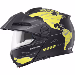 Schuberth E2 Atlas Casque, noir-jaune, taille S pour Hommes - Vue supplémentaire 5