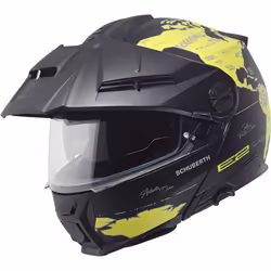 Schuberth E2 Atlas Casque, noir-jaune, taille L pour Hommes