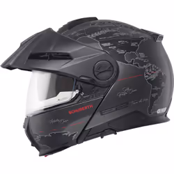 Schuberth E2 Atlas Casque, noir-gris, taille M pour Hommes