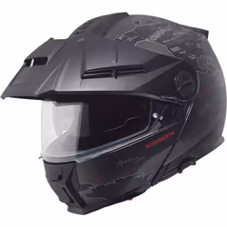 Schuberth E2 Atlas Casque, noir-gris, taille L pour Hommes