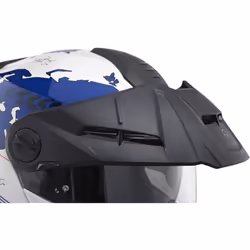 Schuberth E2 Atlas Casque, blanc-bleu, taille S pour Hommes