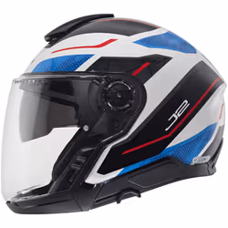 Schuberth J2 Sigma Casque jet, blanc-rouge-bleu, taille M pour Hommes - Vue supplémentaire 3