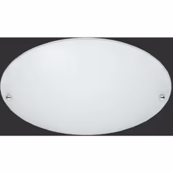 PLAOFONIERA Indice de protection intérieur IP 20. Dimensions : H 8 cm. D 25 cm Couleur de la structure : blanc satiné ; Ampou ...