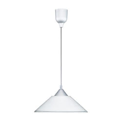 Trio Lighting 301400101 éclairage de plafond Aluminium, Blanc E27
