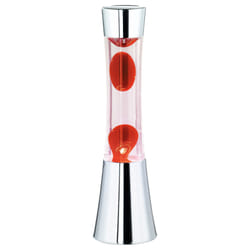 TRIO Lava lampe de table GY6.35 35 W Halogène Chrome, Rose, Transparent