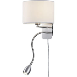 Trio - Applique 1xe14 max 40w led 31w 310lm 3000k ip20 hotel 5175164