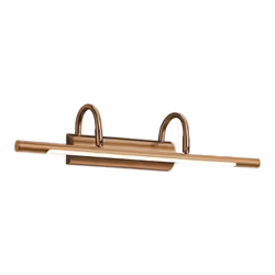 Mettez en valeur vos oeuvres d'art avec l'applique d'éclairage tableau Led Cuadro laiton de Trio. Led intégré. Eclairage blan ...