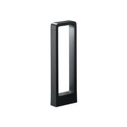 Trio - Luminaires de jardin, Borne de jardin led Reno Noir en Metal