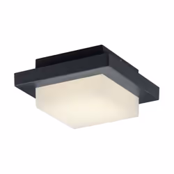 Achetez ce plafonnier/applique extérieur Hondo de la marque Trio - aluminium anthracite - plastique blanc - 3.5 Watts 330 Lum ...