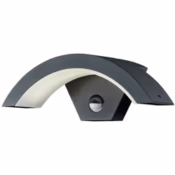 L'applique murale OHIO par Trio Lighting se compose d'une structure arquée en aluminium moulé sous pression de couleur anthra ...