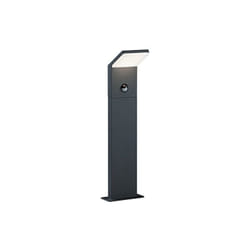 Trio - Luminaires de jardin, Potelet de jardin medium Pearl à détection Gris en Metal