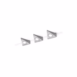 3 x LED 3 w 200 lm Avec interrupteur sur la lampe 4 x 13 x 13 Cm