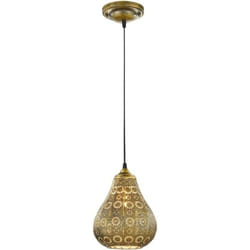 Trio - Suspension Led laiton fumé culot E14 Jasmin