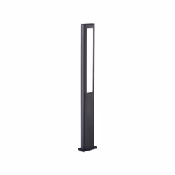 Découvrez cette très belle borne extérieure Rhine de chez Trio - hauteur de 50 cm ou 100 cm - éclairage direct-indirect - fon ...